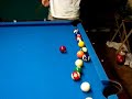 trick shot 8 ball rail shot
