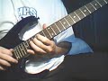 Mega Man 2 Flash Man Stage Theme on the guitar.