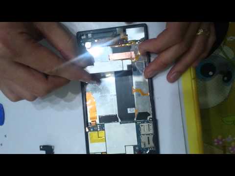 how to change xperia z ultra battery
