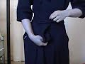 Wearing KendoGi Hakama and Katana