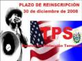 videos de PLAZO DE 90 DIAS VENCE 30 DICIEMBRE 2008 AL PERÍODO DE REINSCRIPCIÓN AL TPS (Salvadoreños USA)