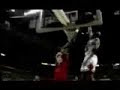 Jordan dunks on Mutombo and finger waves