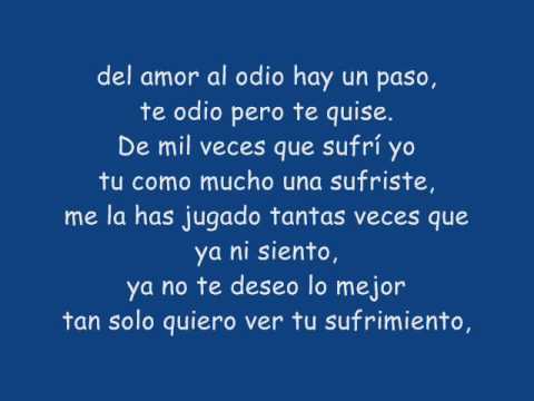 LETRA DE CANCION RAP letra de cancion rap: