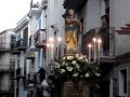 festeggiamenti m ss immacolata ciminna tradizionale processione notturna du triunfu ra marunnuzza fine processione ore 7:30