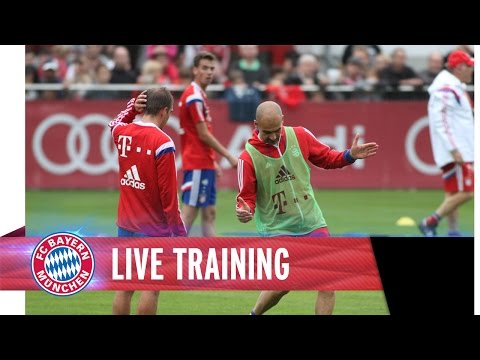 FC Bayern Live Training