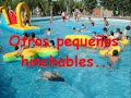 Pequeños Hinchables acuáticos