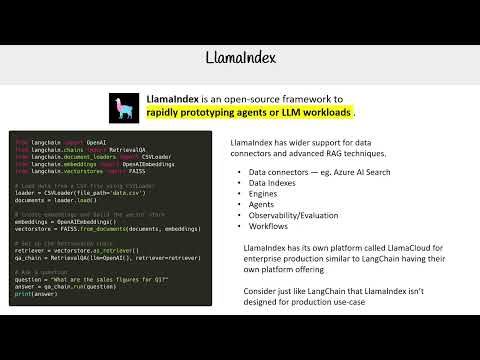 LlamaIndex - GenAI Essentials
