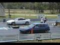 B16 honda EG civic hatch vs LS vtec Integra with nitrous