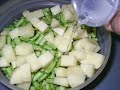 Bobbarlu (Cow peas) Pachhi Mirchi Koora