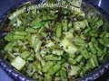Bobbarlu (Cow peas) Pachhi Mirchi Koora