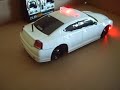 Unmarked Dodge Charger custom Dub City R/C model cop car