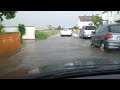 Gerolsheim unter Wasser nach kurzem Schauer 24-08-11