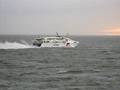 Polarstern auf dem Wege nach Emden