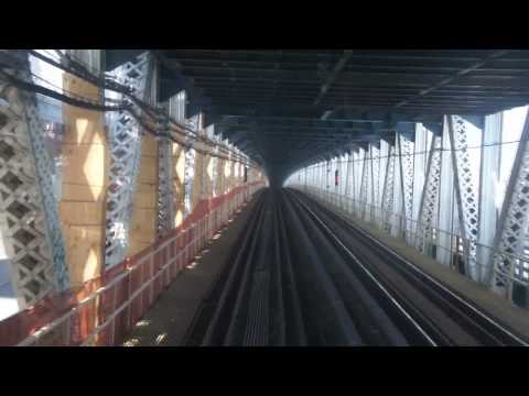 Manhattan Bridge - This is one of a series of videos of the July 31, 2010 Nostalgia Train fan trip to Coney Island, New York, aboard the New York Transit Museum's fleet of vint...