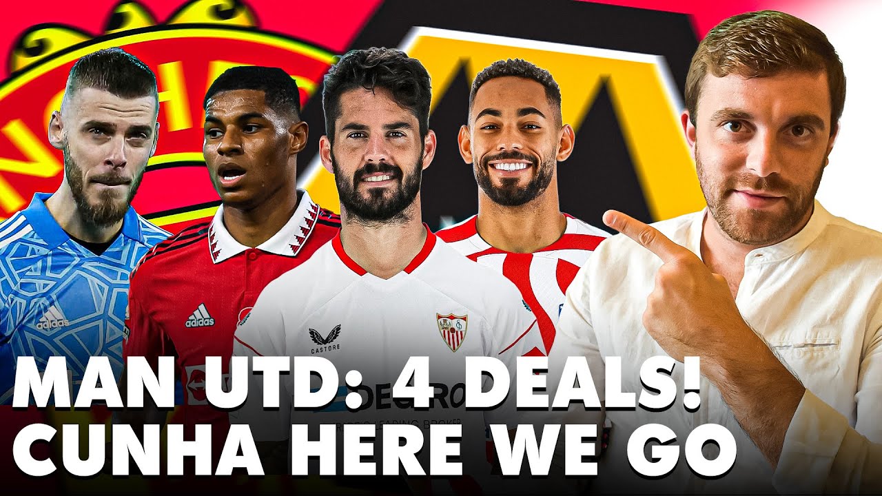 🚨 Man Utd: 4 deals DONE and DE GEA truth! CUNHA and ISCO: here we go