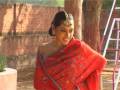 videos de Red Pure Georgette Saree with Blouse