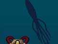 I saw the Giant Squid on Club Penguin