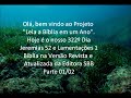 Jeremias 52 / Leia A Bíblia Em 1 Ano - 322º Dia - 01/02