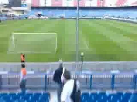 Vicente Calder&oacute;n desde el fondo sur