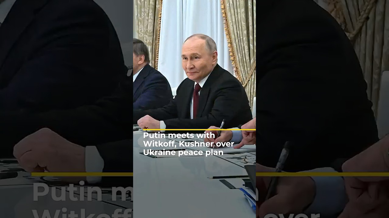 Putin meets with Witkoff, Kushner to discuss Ukraine peace plan | AJ #shorts