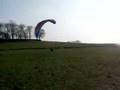 Paramotor near crash take off
