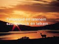 Mint a szép híves patakra