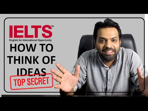 IELTS Writing - How to think of idea?