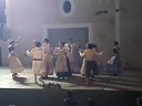 actuaci�n del grupo de baile la trena en el preg�n de las fiestas de benimagrell de sant joan d'alacant.
