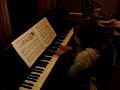 Kylie Playing Happy Birthday on the Piano