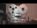 Teac X-1000R Reel To Reel Tape Deck Demo Part 2