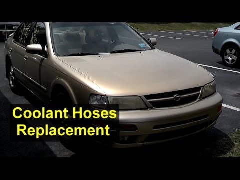 Nissan Maxima Radiator, Heater and other Coolant Hose Replacement – Auto Repair Series