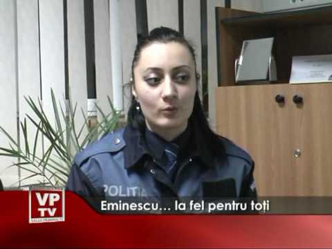 Eminescu… la fel pentru toţi