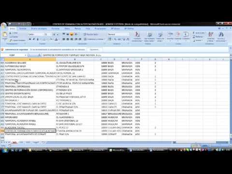 Curso Basico de Excel 2007 - 12 Combinacion de Correspondencia Con Excel