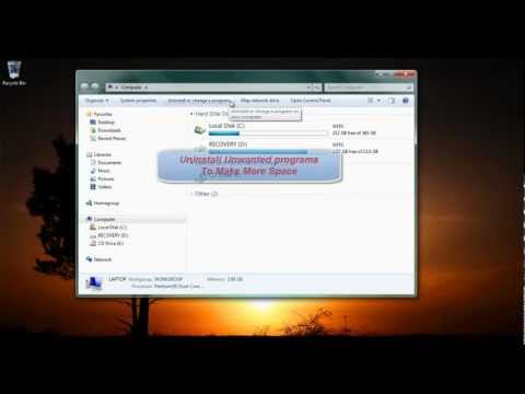 how to get more harddrive space