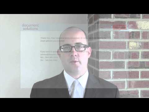 Document Solutions’ Contact Us App Video Document Solutions' Contact Us App Video