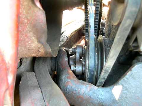 Working on the Ford 881 again – Fixing the Front Crank Pulley, Part 5