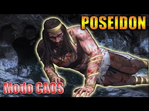 Poseidon en modo CAOS (Chaos) // Como derrotar a poseidon GOW3 (muerte de poseidon)