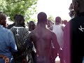 some short scenes of dancing to the sounds of the gyil and gangaa (drum) at the the funeral of kakraba lobi in his hometown of saru in the northern region of ghana. aug. 25-27, 2007