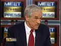 Ron Paul on Meet The Press 12-23-07 part 1 of 4
