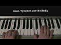 how to play hurt by christina aguilera on the piano