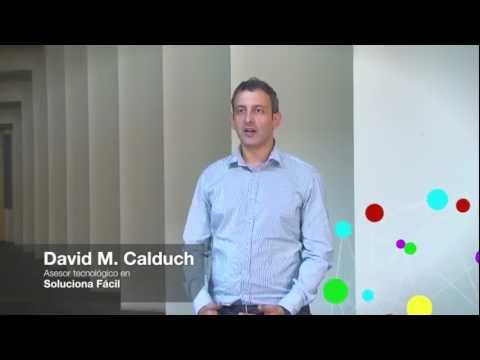 Entrevista David M. Calduch. Ponente enrédate Castellón 2012.