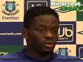Louis Saha press conference