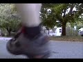 Just some fun playing in the street on heelys. Thanks goes out to all those who made this video possible. Namely the guy who gave me the shoes and the guy who owns the camera.