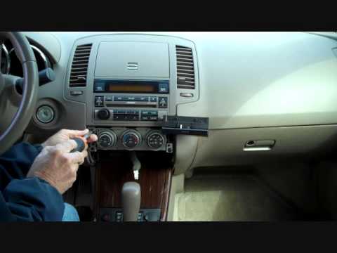 how to remove cd player from nissan almera