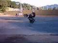 wheeling honda twister 2