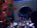 Oscar and Cichlids Eating and Fighting