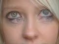OBAMA GIRL WITH BEAUTIFUL CONTACT LENSES