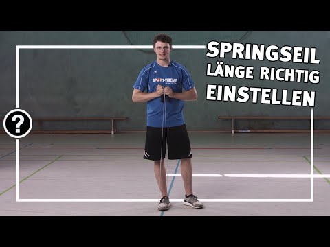 Die richtige Springseil-Länge einstellen | Sport-Thieme