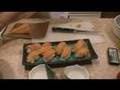 Romantic Recipe: Very fast Salmon Roll Sushi appetiser