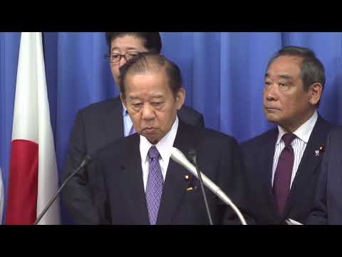 【役員連絡会後】二階俊博 幹事長(2020.2.25)